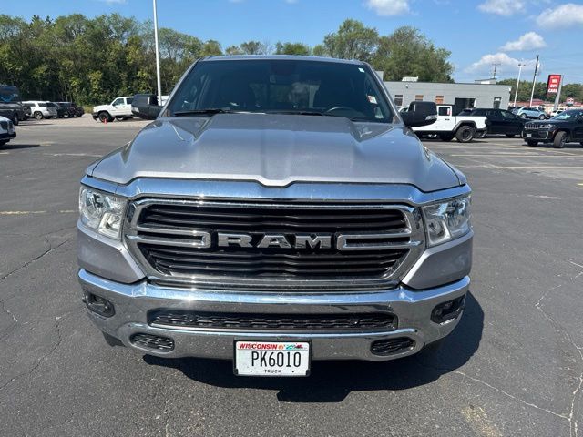 2021 Billet Silver Metallic Clearcoat Ram 1500 Big Horn 4X4 Truck
