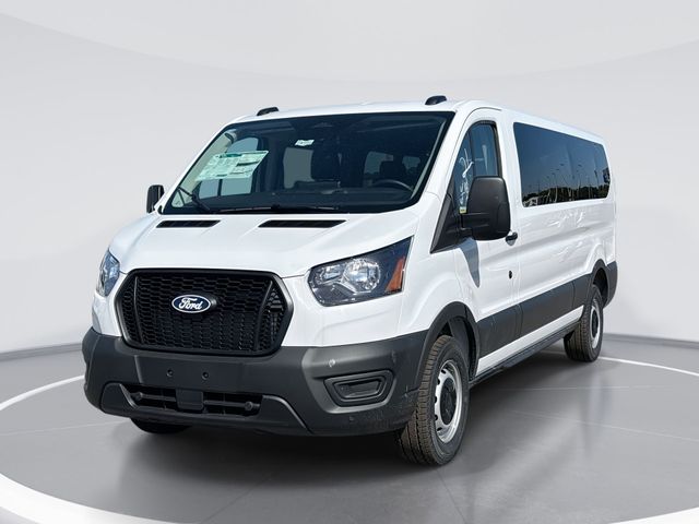 Oxford White 2026 Ford Transit Passenger 350 XL Low Roof LB RWD Van Rear-Wheel Drive
