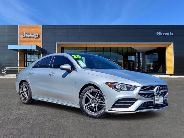 Iridium Silver Metallic 2020 Mercedes-Benz CLA Coupe All-Wheel Drive 7-Speed Automatic