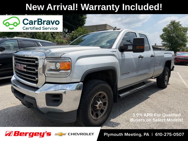 Quicksilver Metallic 2017 GMC Sierra 3500HD Base Double Cab 4WD Pickup Truck Four-Wheel Drive 6-Speed Automatic Overdrive