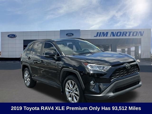 Midnight Black Metallic 2019 Toyota RAV4 XLE Premium FWD SUV / Crossover Front-Wheel Drive 8-Speed Automatic