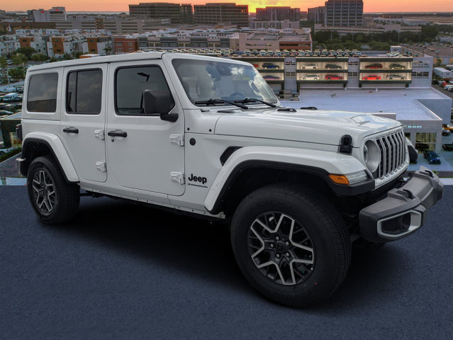 Bright White Clearcoat 2025 Jeep Wrangler SUV / Crossover Four-Wheel Drive 8-Speed Automatic