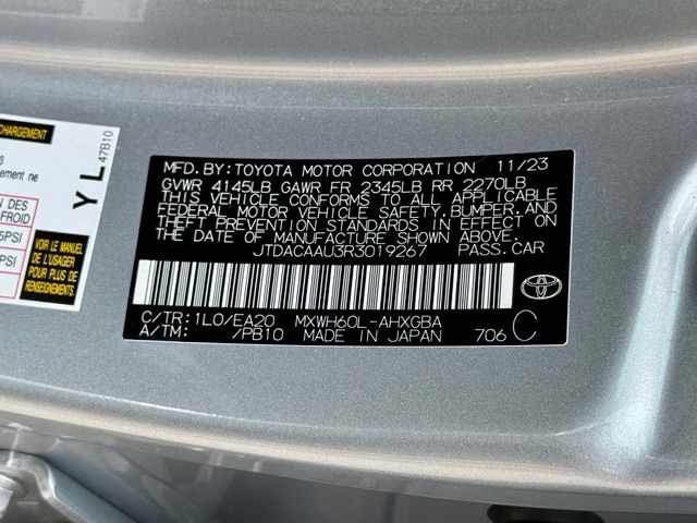 Used 2024 Toyota Prius Hatchback