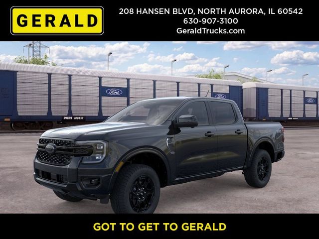 Shadow Black 2026 Ford Ranger Pickup Truck Four-Wheel Drive Automatic