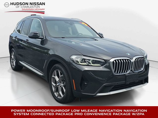 Gray (Dark Graphite Metallic) 2023 BMW X3 SUV / Crossover All-Wheel Drive 8-Speed Automatic