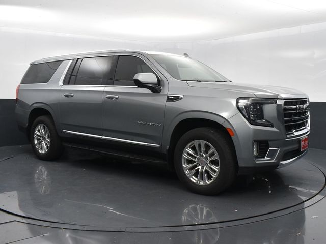 2023 GMC Yukon XL SLT Gray at Bayway Cadillac of The Woodlands