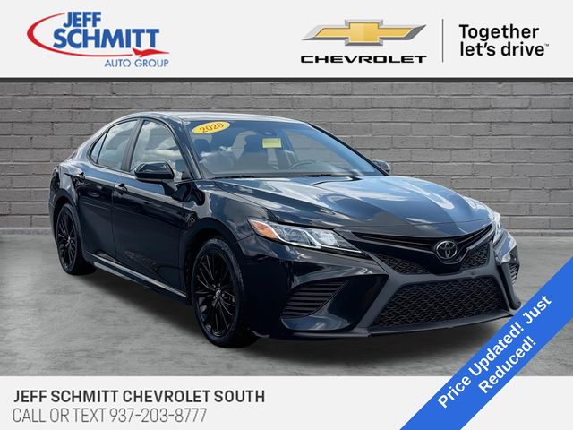 Midnight Black Metallic 2020 Toyota Camry Sedan Front-Wheel Drive 8-Speed Automatic