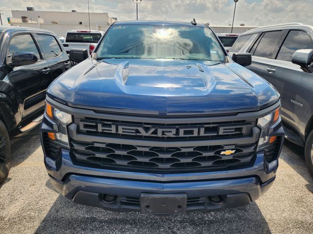 2023 Chevrolet Silverado 1500 Custom Blue at Wharton Ford