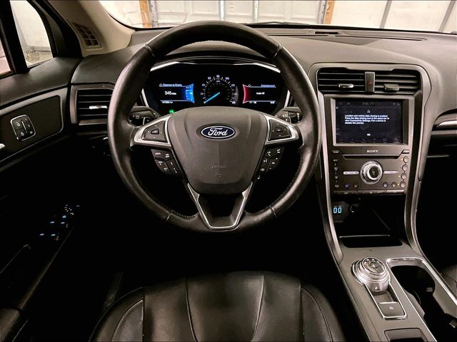 2019 Ford Fusion Titanium White at Grove City Ford
