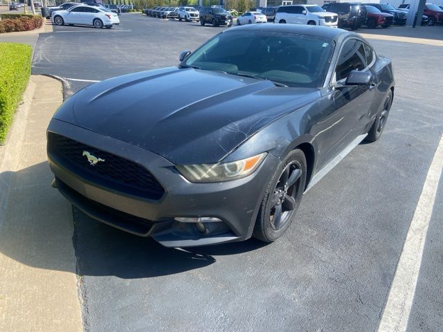 Shadow Black 2016 Ford Mustang V6 Coupe RWD Coupe Rear-Wheel Drive 6-Speed Automatic