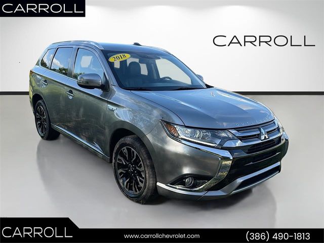 Mercury Gray Pearl 2018 Mitsubishi Outlander Hybrid Plug-in SUV / Crossover All-Wheel Drive 1-Speed Automatic