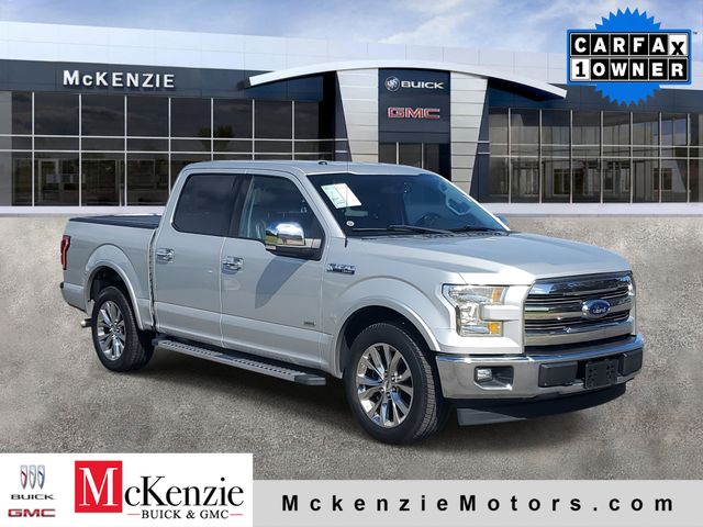 Ingot Silver 2017 Ford F-150 Lariat SuperCrew Pickup Truck 4X2 Automatic