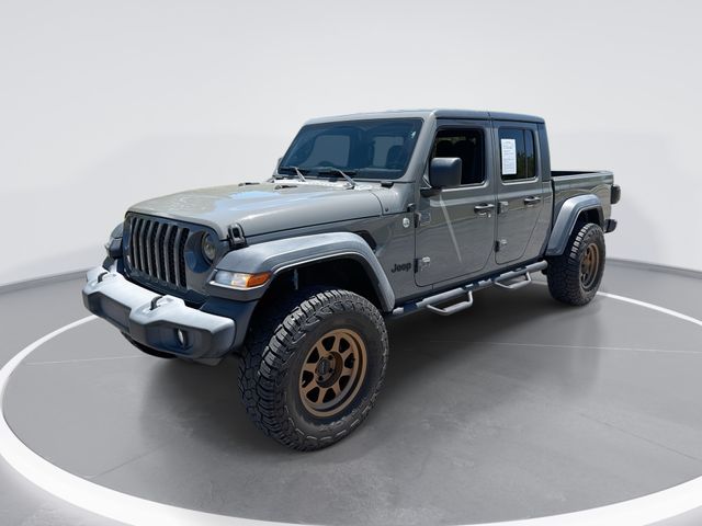 Sting-Gray Clearcoat 2020 Jeep Gladiator Sport Crew Cab 4WD Pickup Truck Four-Wheel Drive 8-Speed Automatic