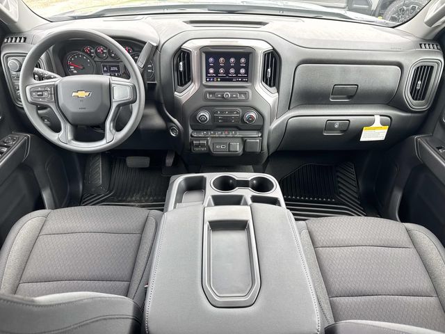 2026 Chevrolet Silverado 1500 Custom Gray at Ross Downing Chevrolet