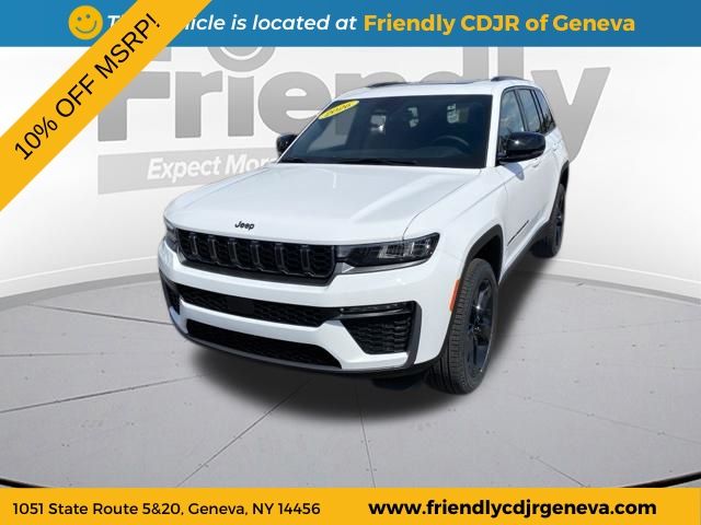 Bright White Clearcoat 2026 Jeep Grand Cherokee SUV / Crossover Four-Wheel Drive 8-Speed Automatic