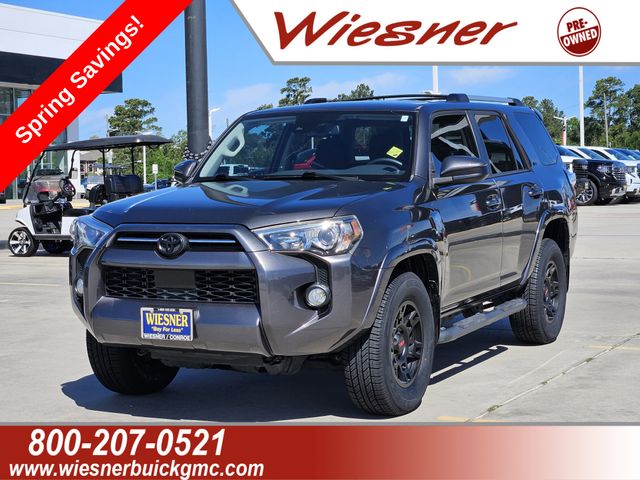 Magnetic Gray Metallic 2020 Toyota 4Runner SR5 RWD SUV / Crossover 4X2 5-Speed Automatic Overdrive