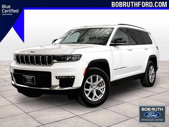 2021 Jeep Grand Cherokee L Limited White at John Sisson Motors