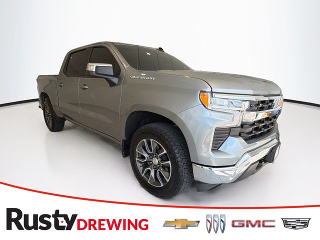 Sterling Gray Metallic 2025 Chevrolet Silverado 1500 Pickup Truck Four-Wheel Drive Automatic