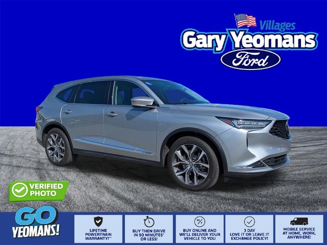 Lunar Silver Metallic 2023 Acura MDX SUV / Crossover Front-Wheel Drive Automatic