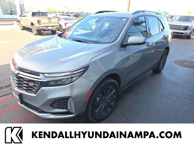 Sterling Gray Metallic 2023 Chevrolet Equinox RS with 1RS AWD SUV / Crossover Four-Wheel Drive 6-Speed Automatic Overdrive