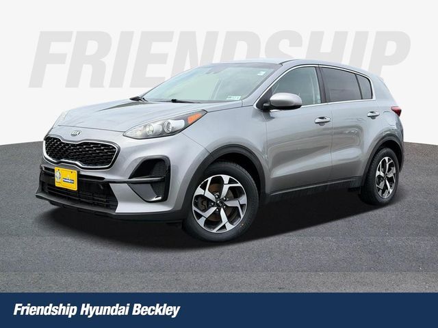 Steel Gray 2021 Kia Sportage SUV / Crossover Front-Wheel Drive 6-Speed Automatic Overdrive