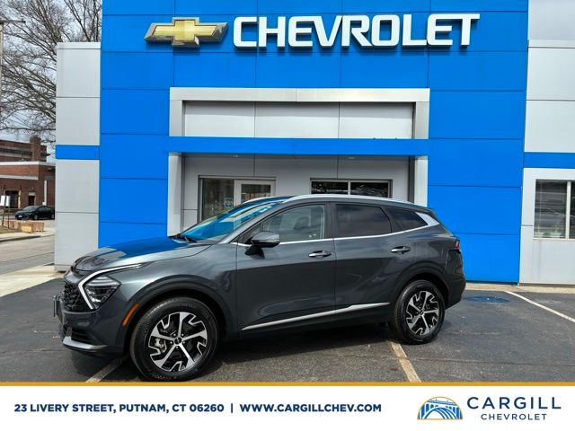 Gravity Gray 2024 Kia Sportage EX AWD SUV / Crossover All-Wheel Drive 8-Speed Automatic