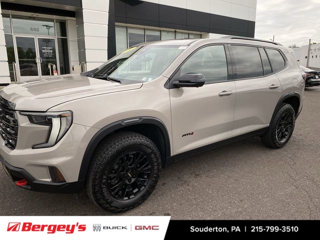 Riverstone Metallic 2026 GMC Acadia AT4 AWD SUV / Crossover Four-Wheel Drive 8-Speed Automatic