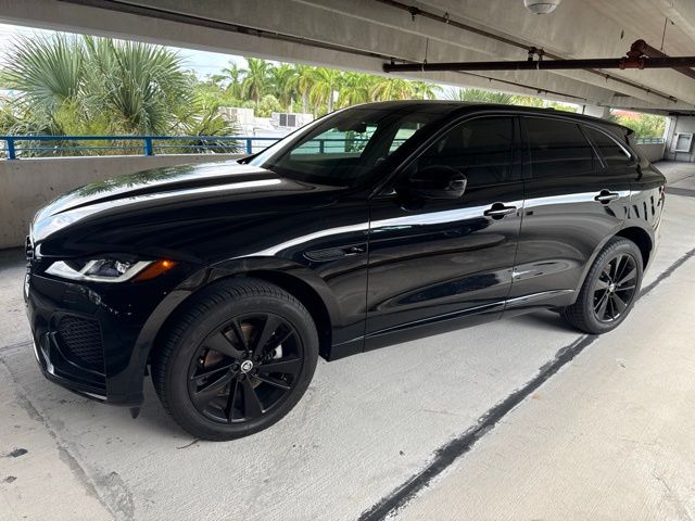 Black 2024 Jaguar F-PACE SUV / Crossover All-Wheel Drive Automatic