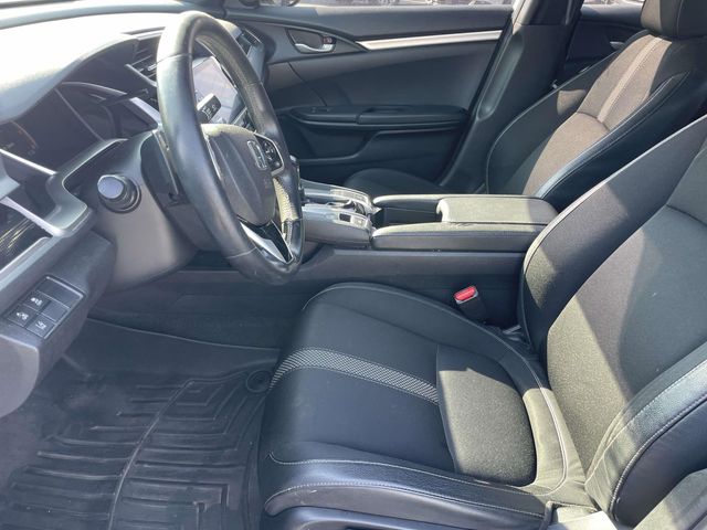 2019 Platinum White Pearl Honda Civic Sport FWD Sedan