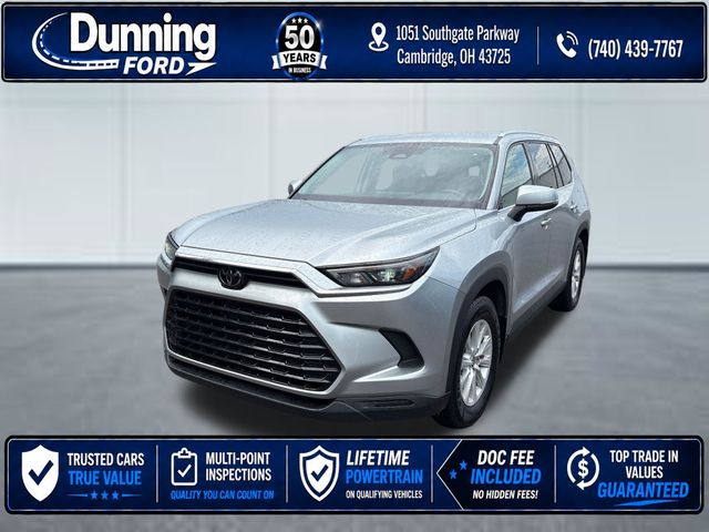 Celestial Silver Metallic 2024 Toyota Grand Highlander Hybrid SUV / Crossover All-Wheel Drive Continuously Variable Transmission