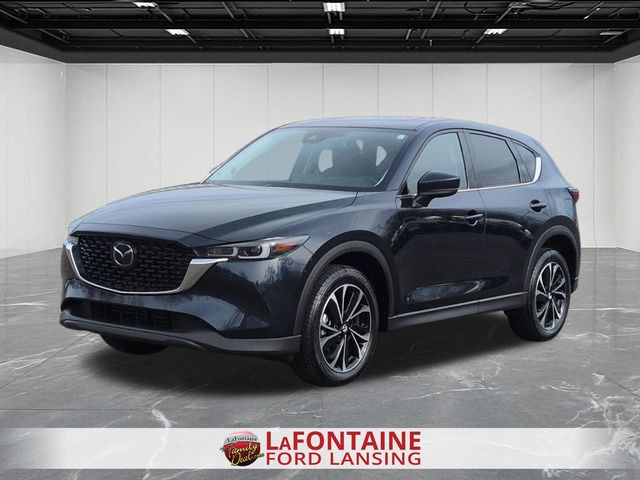 Deep Crystal Blue Mica 2023 Mazda CX-5 2.5 S Premium Plus AWD SUV / Crossover All-Wheel Drive 6-Speed Automatic