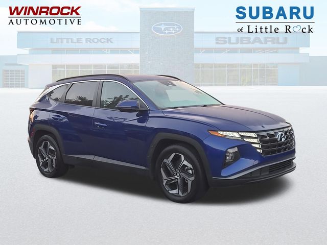 Intense Blue 2024 Hyundai Tucson SUV / Crossover Front-Wheel Drive 8-Speed Automatic