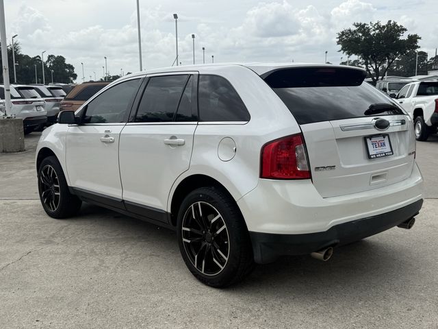 2013 Ford Edge Limited White at Central Houston Nissan