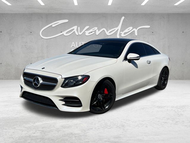 White 2018 Mercedes-Benz E-Class E 400 Coupe RWD Coupe Rear-Wheel Drive 9-Speed Automatic