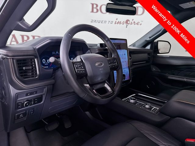 2024 White Metallic Ford Expedition Max Platinum 4X4 SUV