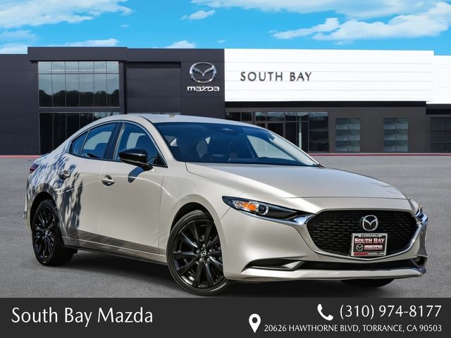 Gray (Platinum Quartz Metallic) 2024 Mazda MAZDA3 Sedan Front-Wheel Drive 6-Speed Automatic