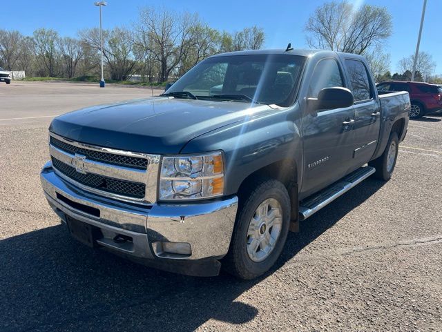 2012 Blue Chevrolet Silverado 1500 LT 4X4 Truck