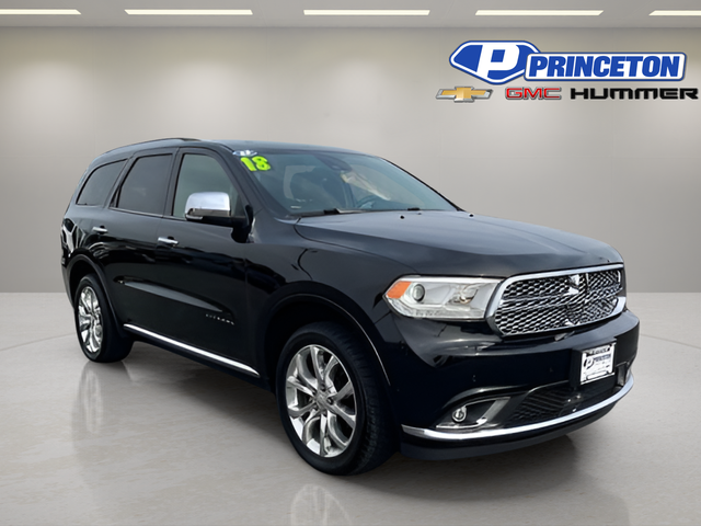 DB Black Crystal Clearcoat 2018 Dodge Durango Citadel AWD SUV / Crossover All-Wheel Drive 8-Speed Automatic