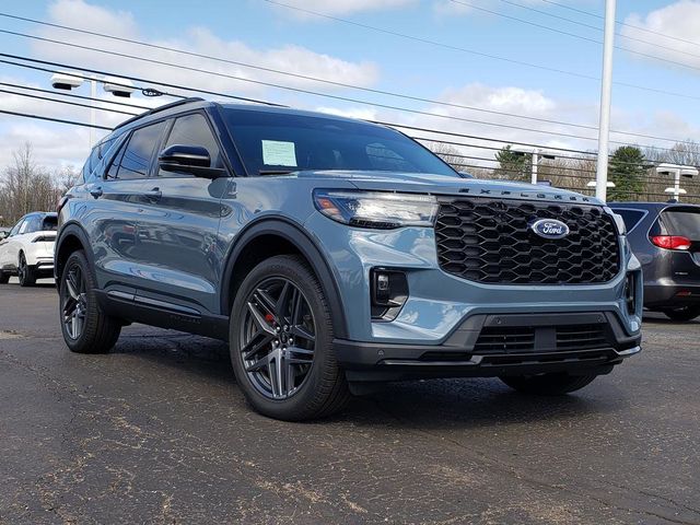 Vapor Blue 2025 Ford Explorer ST-Line AWD SUV / Crossover All-Wheel Drive Automatic