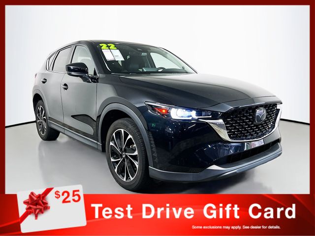 Jet Black Mica 2022 Mazda CX-5 2.5 S Premium Plus AWD SUV / Crossover All-Wheel Drive 6-Speed Automatic