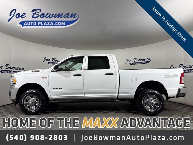 Bright White Clearcoat 2019 RAM 2500 Tradesman Crew Cab 4WD Pickup Truck Four-Wheel Drive 8-Speed Automatic