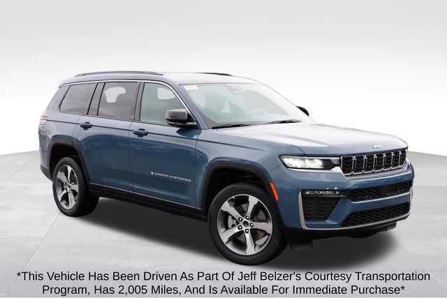 Gray (Steel Blue) 2026 Jeep Grand Cherokee L Limited 4WD SUV / Crossover Four-Wheel Drive 8-Speed Automatic