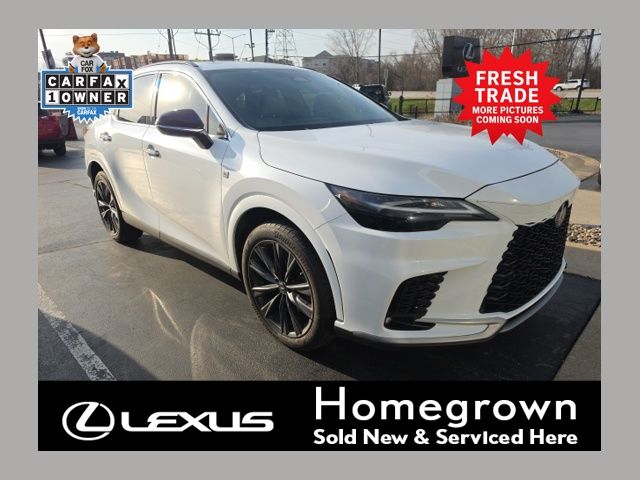 Ultra White 2025 Lexus RX Hybrid 350h Luxury AWD SUV / Crossover All-Wheel Drive Continuously Variable Transmission