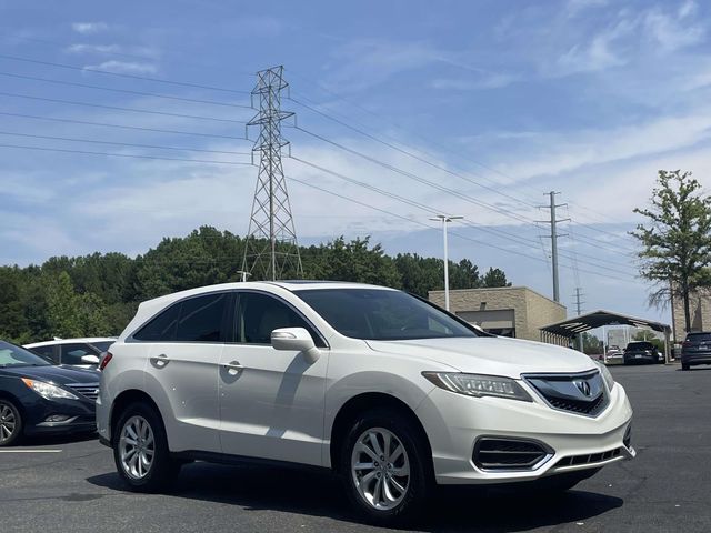 White Diamond Pearl 2016 Acura RDX SUV / Crossover Front-Wheel Drive 6-Speed Automatic