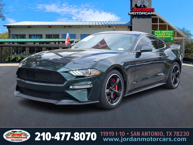 Dark Highland Green Metallic 2020 Ford Mustang Bullitt Coupe RWD Coupe Rear-Wheel Drive 6-Speed Manual