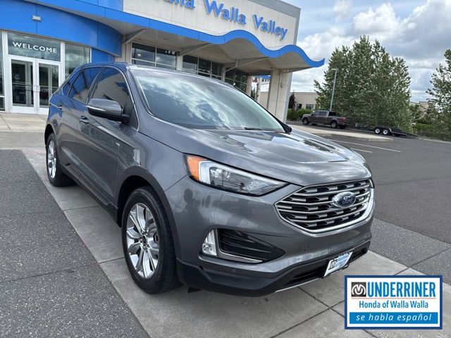 Gray 2024 Ford Edge SUV / Crossover All-Wheel Drive 8-Speed Automatic