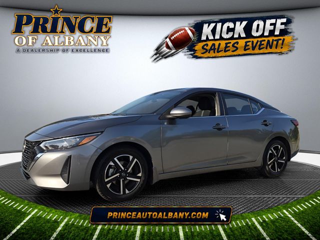 Gray (Gun Metallic) 2024 Nissan Sentra Sedan Front-Wheel Drive Continuously Variable Transmission