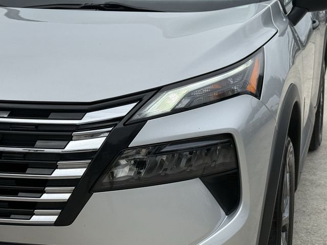 2024 Nissan Rogue S Silver at Central Houston Nissan