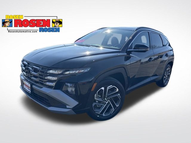 Phantom Black 2025 Hyundai Tucson Limited AWD SUV / Crossover All-Wheel Drive 8-Speed Automatic