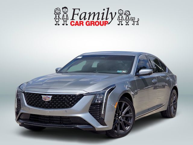 Argent Silver Metallic 2025 Cadillac CT5 Premium Luxury AWD Sedan All-Wheel Drive Automatic